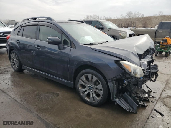 2015 Subaru Impreza Wagon 2.0i Sport Premium with VIN JF1GPAT62FG282499, listed as a Copart auction lot 48061775 with 0 mi miles and Salvage Title. Bid and sale history available at carsss.com. Image 4.