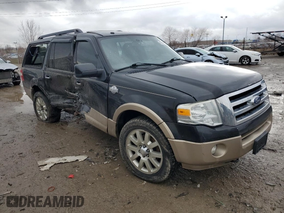 2012 Ford Expedition Max King Ranch with VIN 1FMJK1J5XCEF34365, listed as a Copart auction lot 42457555 with 202,487 mi miles and Non repairable. Bid and sale history available at DreamBid. Image 4.