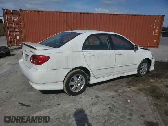 2008 Toyota Corolla CE with VIN 1NXBR32E58Z996548, listed as a Copart auction lot 54140345 with 157,157 mi miles and Salvage Title. Bid and sale history available at DreamBid. Image 3.