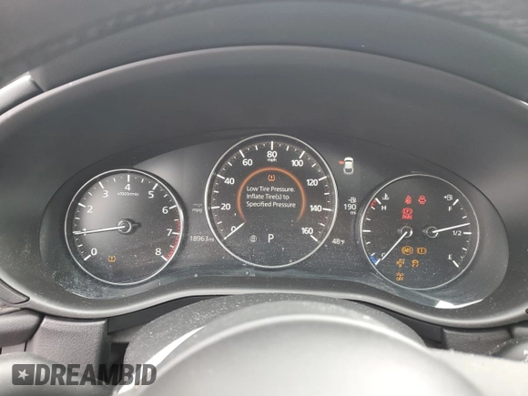 2023 Mazda CX-30 S Carbon Edition with VIN 3MVDMBCM7PM569904, listed as a Copart auction lot 52280755 with 18,963 mi miles and Salvage title. Bid and sale history available at DreamBid. Image 9.