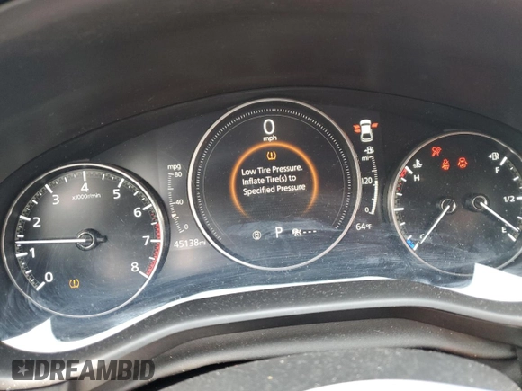 2019 Mazda 3 Preferred with VIN JM1BPAMM0K1139338, listed as a Copart auction lot 43773725 with 45,138 mi miles and Salvage title. Bid and sale history available at DreamBid. Image 9.