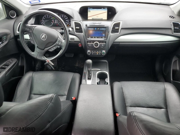 2018 Acura RDX w/Advance Pkg with VIN 5J8TB4H75JL003543, listed as a Copart auction lot 47596625 with 58,723 mi miles and Salvage Title. Bid and sale history available at carsss.com. Image 8.