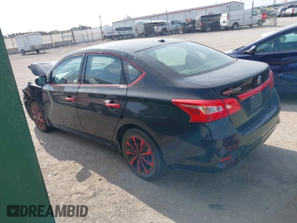 2017 Nissan Sentra SV with VIN 3N1AB7AP3HY279189, listed as a IAAI auction lot 42045186 with 104,796 mi miles and . Bid and sale history available at DreamBid. Image 3.