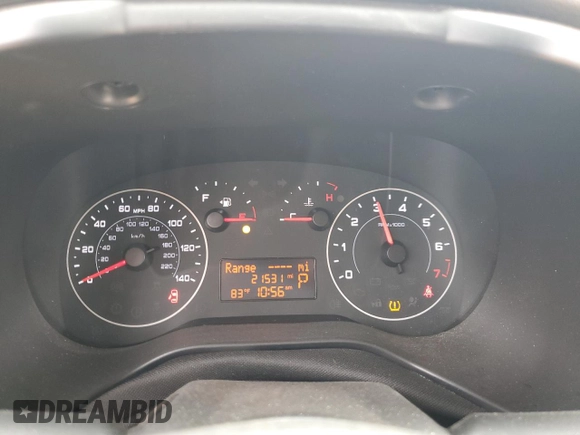 2022 Ram ProMaster City Cargo Tradesman with VIN ZFBHRFAB4N6Y48546, listed as a Copart auction lot 50493215 with 21,531 mi miles and Salvage title. Bid and sale history available at DreamBid. Image 9.