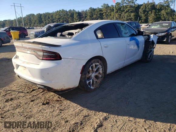 2019 Dodge Charger SXT with VIN 2C3CDXBGXKH722082, listed as a Copart auction lot 88883895 with Not Provided miles and Salvage Title. Bid and sale history available at carsss.com. Image 4.