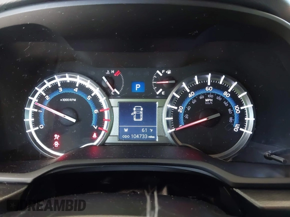 2019 Toyota 4Runner SR5 с VIN JTEBU5JR0K5630450, выставлен на аукционе IAAI как лот 42386961 с пробегом 104 733 миль миль и . История ставок и продаж доступна на DreamBid. Изображение 7.