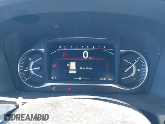 2023 Honda Passport Elite with VIN 5FNYF8H06PB012234, listed as a IAAI auction lot 41208146 with 38,491 mi miles and . Bid and sale history available at DreamBid. Image 7.