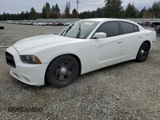 2012 Dodge Charger Police z VIN 2C3CDXAT6CH248065, wystawiony jako Copart lot #49722145 z przebiegiem 216 200 mil mil oraz Czysty tytuł • Clean title. Historia ofert i sprzedaży dostępna na DreamBid. Obrazek 1.
