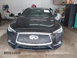 2018 Infiniti Q60 Luxe with VIN JN1EV7EK3JM340105, listed as a IAAI auction lot 41398824 with 62,722 mi miles and . Bid and sale history available at carsss.com. Image 12.