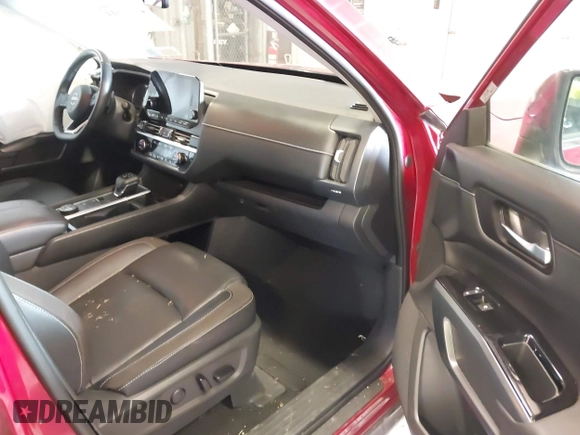 2023 Nissan Pathfinder SL with VIN 5N1DR3CC2PC211803, listed as a IAAI auction lot 41176614 with 38,811 mi miles and . Bid and sale history available at DreamBid. Image 5.