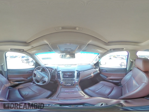 2017 Chevrolet Suburban Premier with VIN 1GNSCJKCXHR348044, listed as a Copart auction lot 55957535 with 112,131 mi miles and Salvage title. Bid and sale history available at DreamBid. Image 15.