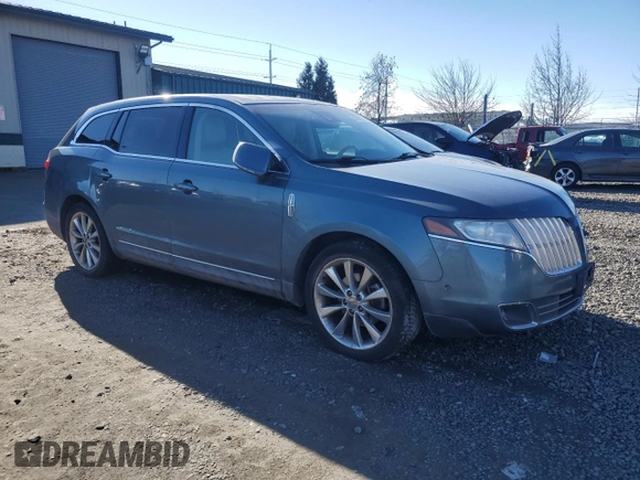 2010 Lincoln MKT EcoBoost with VIN 2LMHJ5AT4ABJ25394, listed as a Copart auction lot 44058235 with 112,901 mi miles and Salvage Title. Bid and sale history available at DreamBid. Image 4.