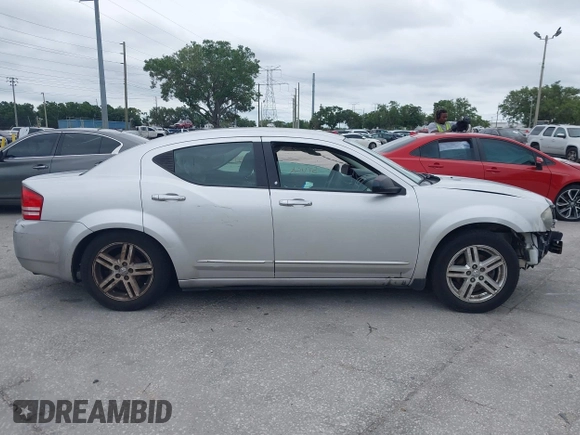 2008 Dodge Avenger SXT with VIN 1B3LC56K98N213958, listed as a IAAI auction lot 41829798 with 128,123 mi miles. Bid and sale history available at carsss.com. Image 13.