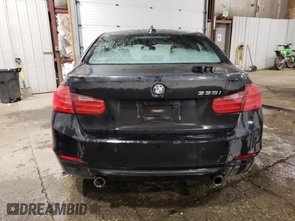 2012 BMW 3 Series 335i with VIN WBA3A9C55CF474823, listed as a Copart auction lot 87766325 with 146,985 mi miles and Salvage title. Bid and sale history available at DreamBid. Image 6.