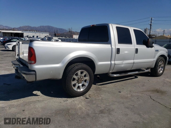 2005 Ford F-250 with VIN 1FTSW20Y35EB21950, listed as a Copart auction lot 45047195 with 190,951 mi miles and Salvage title. Bid and sale history available at DreamBid. Image 3.