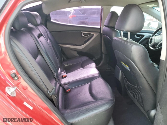 2015 Hyundai Elantra Limited with VIN KMHDH4AE8FU279304, listed as a Copart auction lot 51616825 with 166,073 mi miles and Clean Title. Bid and sale history available at carsss.com. Image 10.