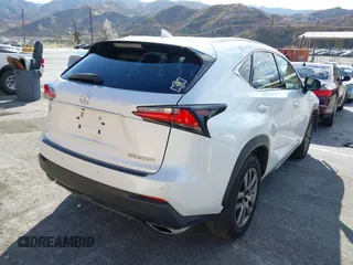 2016 Lexus NX 200t with VIN JTJBARBZ7G2087221, listed as a IAAI auction lot 41493452 with 69,163 mi miles and . Bid and sale history available at DreamBid. Image 4.
