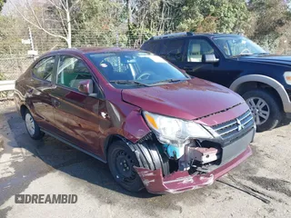 2023 Mitsubishi Mirage ES with VIN ML32FUFJ7PHF04917, listed as a IAAI auction lot 41203864 with 23,262 mi miles and . Bid and sale history available at DreamBid. Image 1.