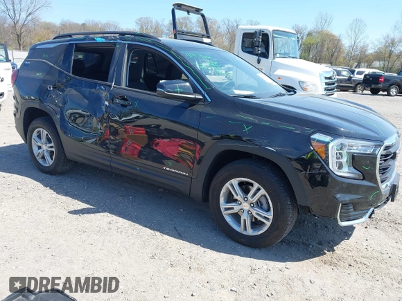2024 GMC Terrain SLE with VIN 3GKALTEG8RL110916, listed as a IAAI auction lot 42064712 with 4,418 mi miles and . Bid and sale history available at DreamBid. Image 1.