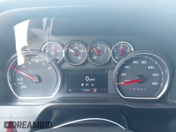 2019 Chevrolet Silverado 1500 LT with VIN 3GCUYDEDXKG174346, listed as a IAAI auction lot 41908711 with 113,054 mi miles and . Bid and sale history available at DreamBid. Image 7.