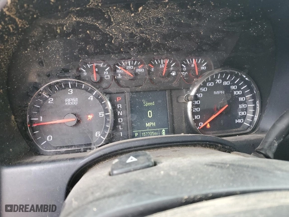 2018 Chevrolet Silverado 3500HD Work Truck with VIN 1GC5KYEG8JZ127838, listed as a Copart auction lot 86179864 with 157,705 mi miles and Salvage Title. Bid and sale history available at carsss.com. Image 9.