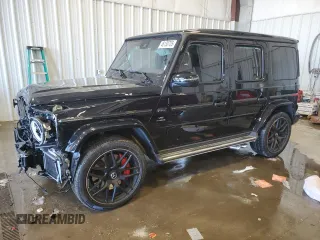 2024 Mercedes-Benz G 63 AMG with VIN W1NYC7HJ9RX504754, listed as a Copart auction lot 46130705 with Not Provided miles and Salvage Title. Bid and sale history available at DreamBid. Image 1.