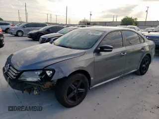 2014 Volkswagen Passat S with VIN 1VWAP7A32EC025664, listed as a Copart auction lot 64024805 with 182,376 mi miles and Clean title. Bid and sale history available at DreamBid. Image 1.