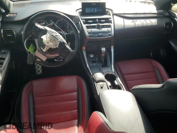 2017 Lexus NX with VIN JTJYARBZ5H2080134, listed as a Copart auction lot 47971345 with 91,358 mi miles and Salvage Title. Bid and sale history available at carsss.com. Image 8.