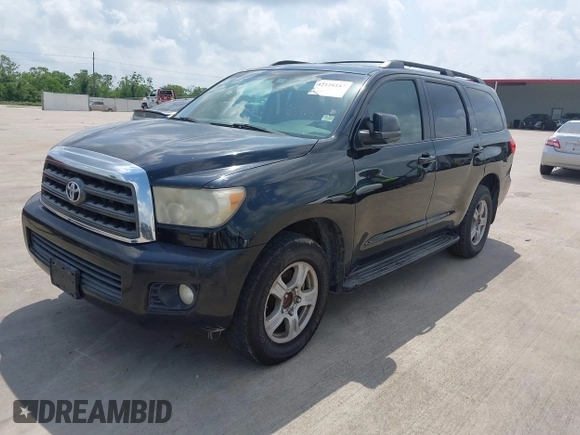 2010 Toyota Sequoia SR5 with VIN 5TDZM5G13AS002430, listed as a IAAI auction lot 42128187 with 230,817 mi miles. Bid and sale history available at carsss.com. Image 17.
