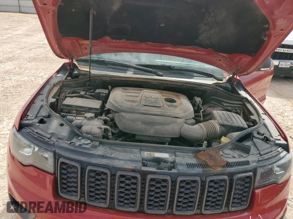 2018 Jeep Grand Cherokee Trailhawk with VIN 1C4RJFLGXJC477597, listed as a Copart auction lot 56338075 with 91,443 mi miles and Salvage title. Bid and sale history available at DreamBid. Image 12.