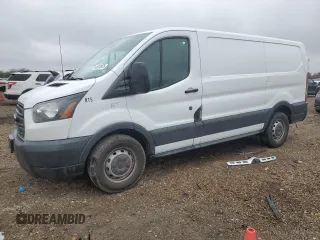 2018 Ford Transit with VIN 1FTYE1YM9JKA25907, listed as a Copart auction lot 46324975 with 253,828 mi miles and Salvage Title. Bid and sale history available at carsss.com. Image 1.