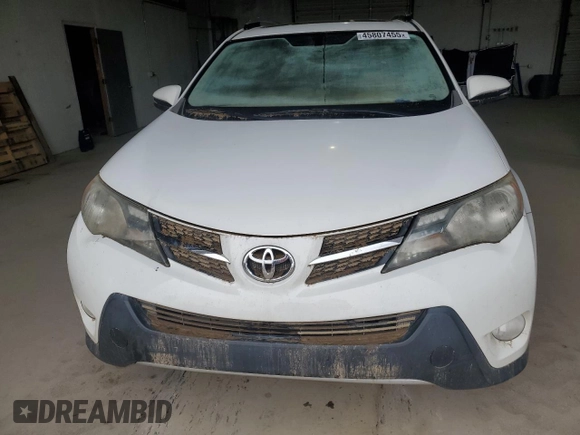 2013 Toyota RAV4 XLE with VIN JTMRFREV3DD014990, listed as a Copart auction lot 45807455 with 123,720 mi miles and Salvage Title. Bid and sale history available at DreamBid. Image 5.