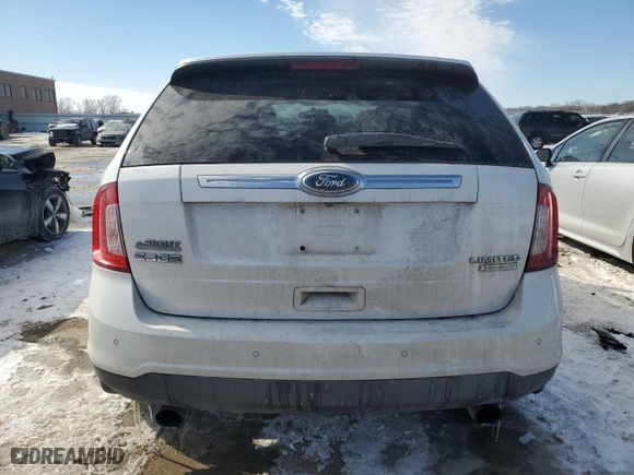 2013 Ford Edge Limited with VIN 2FMDK3K91DBA09895, listed as a Copart auction lot 46351895 with 149,760 mi miles and Salvage Title. Bid and sale history available at carsss.com. Image 6.