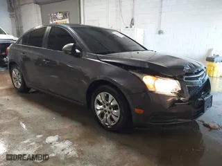2014 Chevrolet Cruze LS with VIN 1G1PB5SH5E7460979, listed as a IAAI auction lot 41312075 with 123,580 mi miles. Bid and sale history available at carsss.com. Image 1.