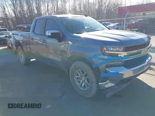 2019 Chevrolet Silverado 1500 LT with VIN 1GCRWCEDXKZ348471, listed as a IAAI auction lot 41629382 with 128,328 mi miles and . Bid and sale history available at DreamBid. Image 1.