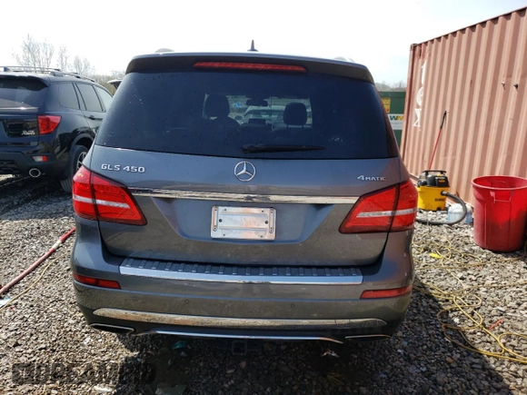 2017 Mercedes-Benz GLS 450 with VIN 4JGDF6EE4HA948801, listed as a Copart auction lot 46799954 with 102,269 mi miles and . Bid and sale history available at DreamBid. Image 6.