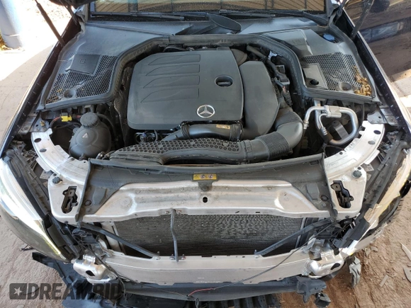 2020 Mercedes-Benz C with VIN 55SWF8DB9LU326662, listed as a Copart auction lot 52624405 with 39,162 mi miles and Salvage Title. Bid and sale history available at carsss.com. Image 11.