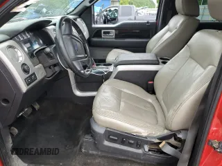 2009 Ford F-150 XL with VIN 1FTPW14V79FA70128, listed as a Copart auction lot 58830945 with 266,689 mi miles and Salvage title. Bid and sale history available at DreamBid. Image 7.