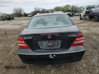 2007 Mercedes-Benz C 280 Luxury with VIN WDBRF92H37F932177, listed as a Copart auction lot 51759975 with 164,825 mi miles and Salvage title. Bid and sale history available at DreamBid. Image 6.