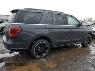 2022 Ford Expedition Limited with VIN 1FMJU2AT0NEA44213, listed as a Copart auction lot 47059155 with 47,325 mi miles and Salvage title. Bid and sale history available at DreamBid. Image 3.