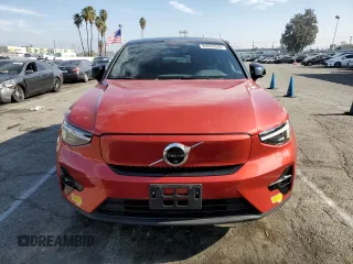 2022 Volvo C40 Recharge Pure Electric Ultimate with VIN YV4ED3GB1N2005803, listed as a Copart auction lot 83553344 with 24,962 mi miles and Salvage Title. Bid and sale history available at carsss.com. Image 5.
