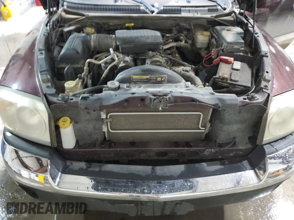 2005 Dodge Dakota SLT z VIN 1D7HW48N85S309502, wystawiony jako Copart lot #44729525 z przebiegiem 126 375 mil mil oraz Szkoda całkowita • Salvage title. Historia ofert i sprzedaży dostępna na DreamBid. Obrazek 11.