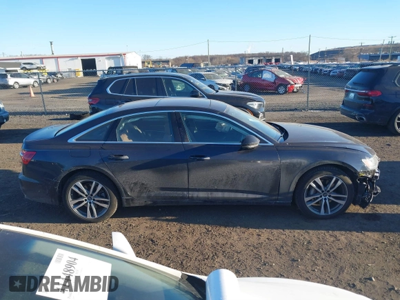 2023 Audi A6 Sedan Premium with VIN WAUD3BF20PN085851, listed as a IAAI auction lot 41451910 with 17,525 mi miles. Bid and sale history available at carsss.com. Image 13.