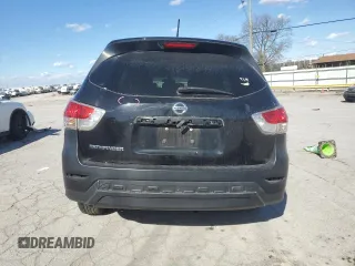 2015 Nissan Pathfinder S with VIN 5N1AR2MN0FC716153, listed as a Copart auction lot 46892385 with 112,442 mi miles and Salvage title. Bid and sale history available at DreamBid. Image 6.