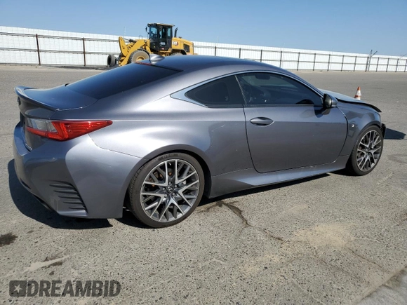 2016 Lexus RC 350 F Sport with VIN JTHHE5BC6G5012495, listed as a Copart auction lot 58546685 with 136,405 mi miles and Salvage title. Bid and sale history available at DreamBid. Image 3.