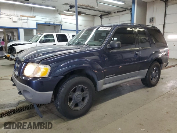 2002 Ford Explorer Sport XLS z VIN 1FMZU70E42UC30826, wystawiony jako Copart lot #42163415 z przebiegiem 148 764 mil mil oraz Szkoda całkowita • Salvage title. Historia ofert i sprzedaży dostępna na DreamBid. Obrazek 1.