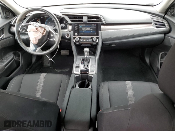2019 Honda Civic Sedan EX with VIN 19XFC1F34KE217148, listed as a Copart auction lot 48805065 with 41,205 mi miles and Salvage Title. Bid and sale history available at carsss.com. Image 8.