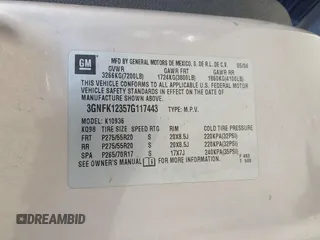 2007 Chevrolet Avalanche LTZ z VIN 3GNFK12357G117443, wystawiony jako IAAI lot #41988399 z przebiegiem Nie podano mil oraz . Historia ofert i sprzedaży dostępna na DreamBid. Obrazek 9.