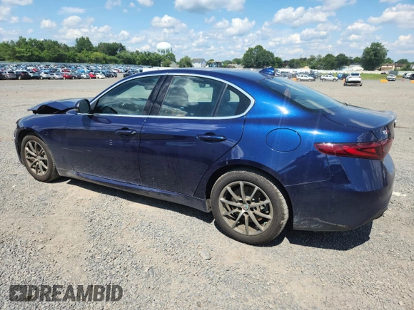 2018 Alfa Romeo Giulia with VIN ZARFAEDNXJ7564294, listed as a Copart auction lot 63896295 with 49,798 mi miles and Clean title. Bid and sale history available at DreamBid. Image 2.