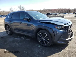 2023 Mazda CX-50 Premium Plus with VIN 7MMVABEY1PN125180, listed as a Copart auction lot 52075375 with 32,483 mi miles and Salvage Title. Bid and sale history available at DreamBid. Image 4.